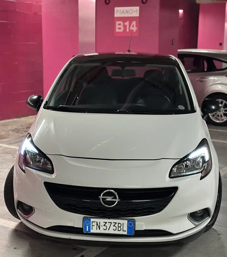 Opel Corsa 3p 1.3 cdti Black Edition s&s 95cv Bianco - 2