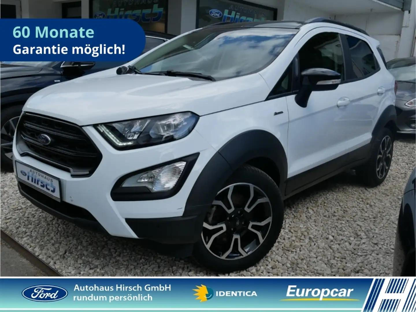 Ford EcoSport Active LED Klimaaut. DAB Ambientebel. Leder HU ne Weiß - 1