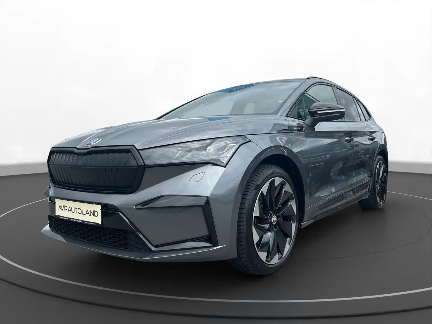 Skoda Enyaq iV 80x SPORTLINE | ACC | PANO | AHK | Gris - 2