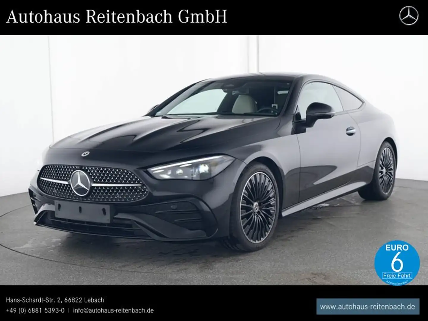 Mercedes-Benz CLE 300 CLE300 4M COUPÉ AMG+PANO AHK+BURMESTER+360°+TOTW Negru - 1