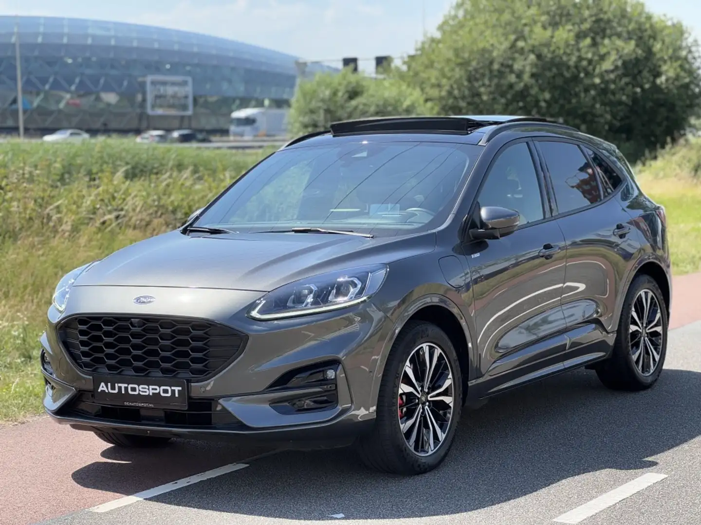 Ford Kuga 2.5 PHEV ST-Line X Pano B&O HUD Trekhaak Keyless Grijs - 1