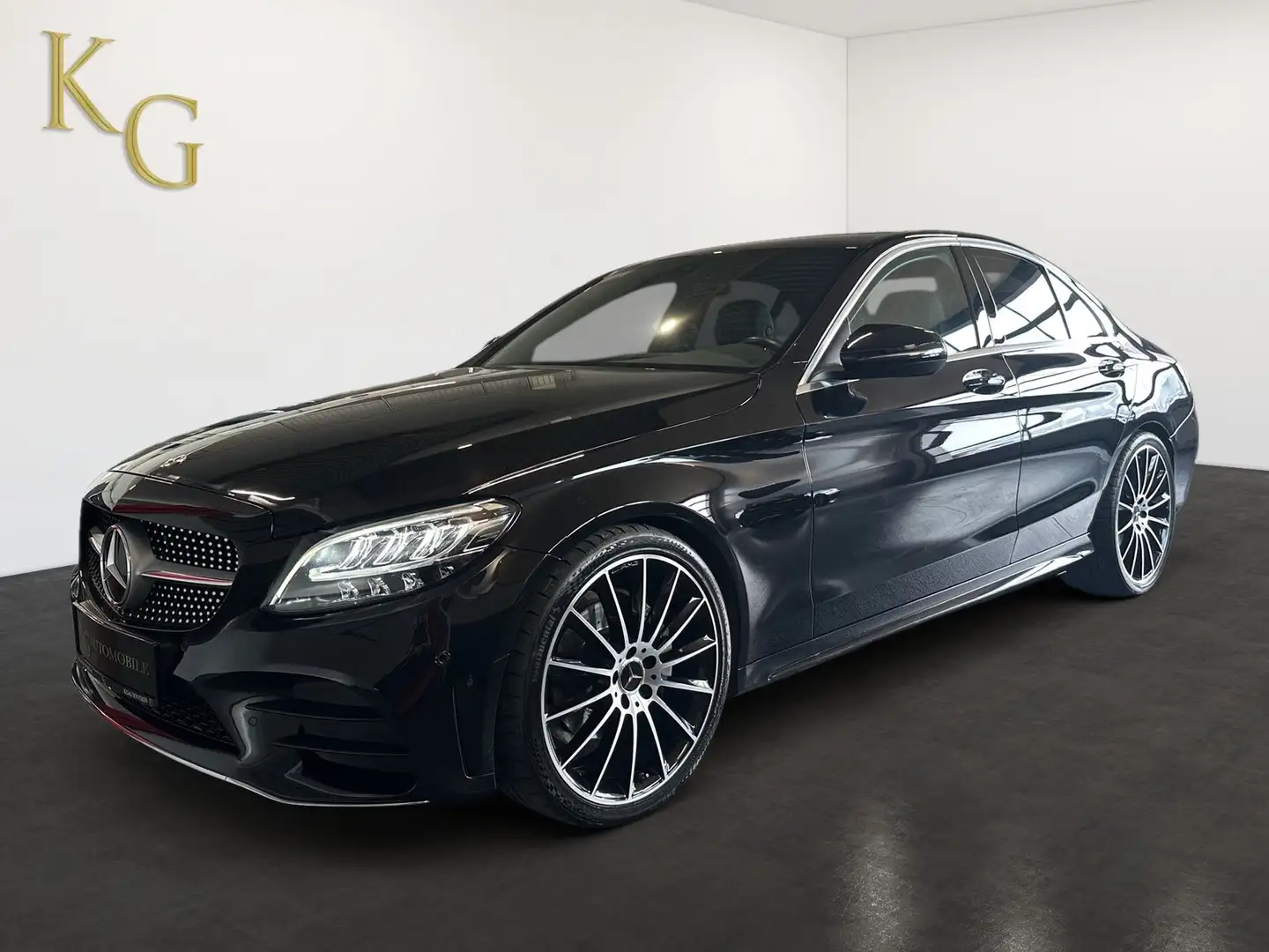 Mercedes-Benz C 220 d AMG-Line ab ca. 272€ monatlich Schwarz - 2