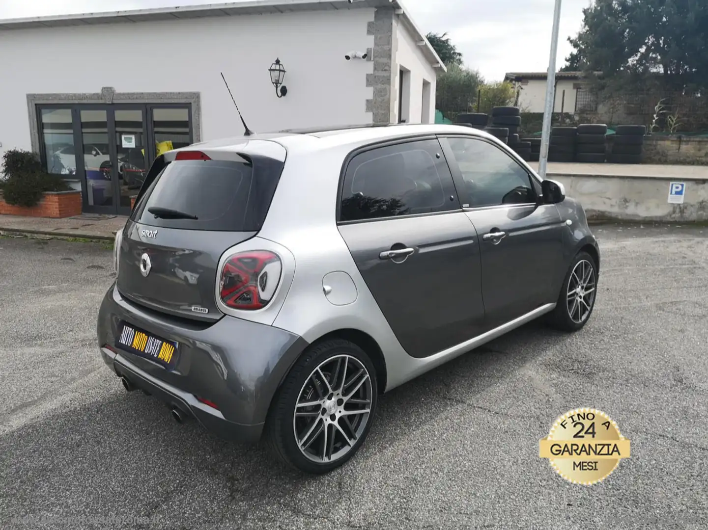 smart forFour BRABUS 0.9 Turbo twinamic PROMO WEB Grigio - 2