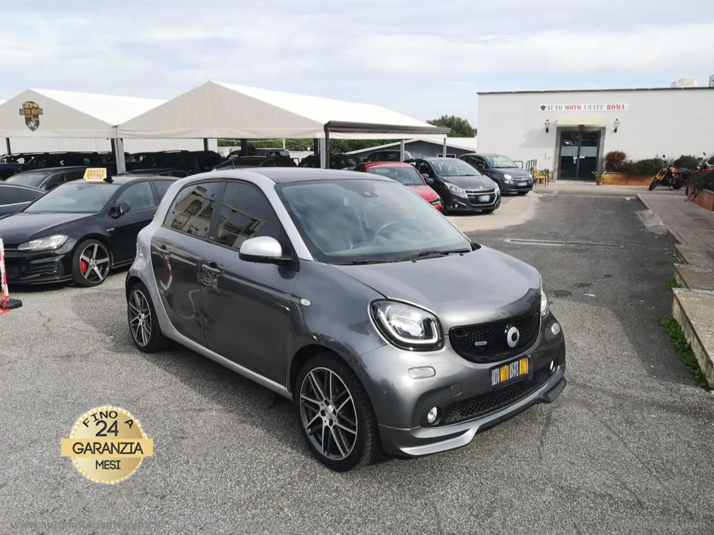 smart forFour BRABUS 0.9 Turbo twinamic GPL PROMO WEB Gris - 1