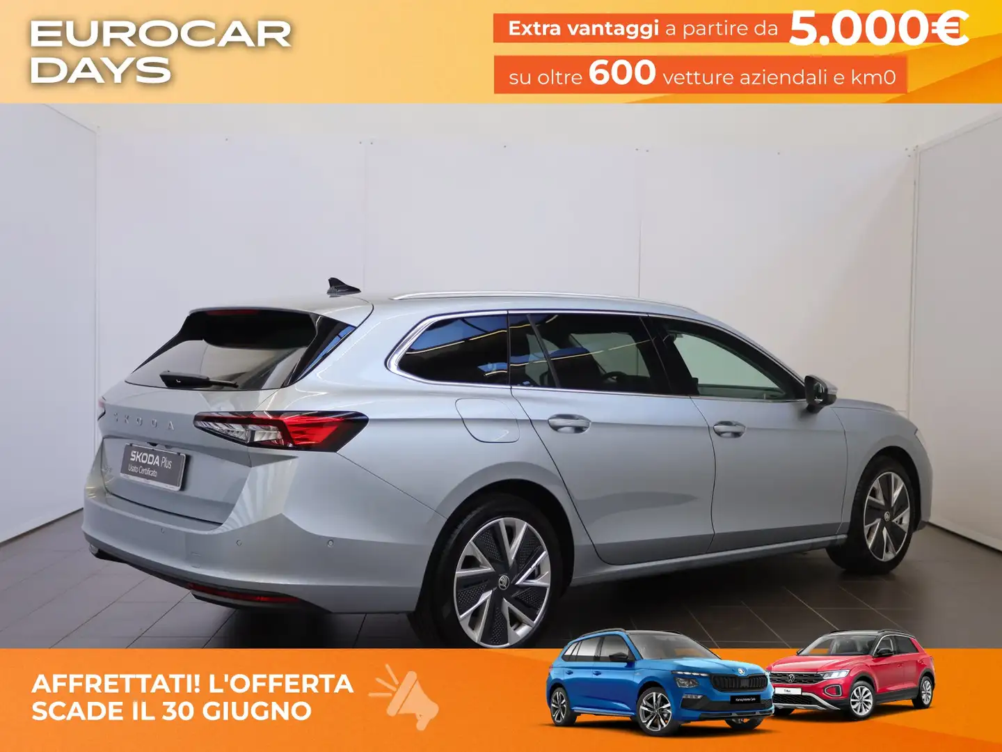 Skoda Superb wagon 2.0 tdi style 150cv dsg Argento - 2