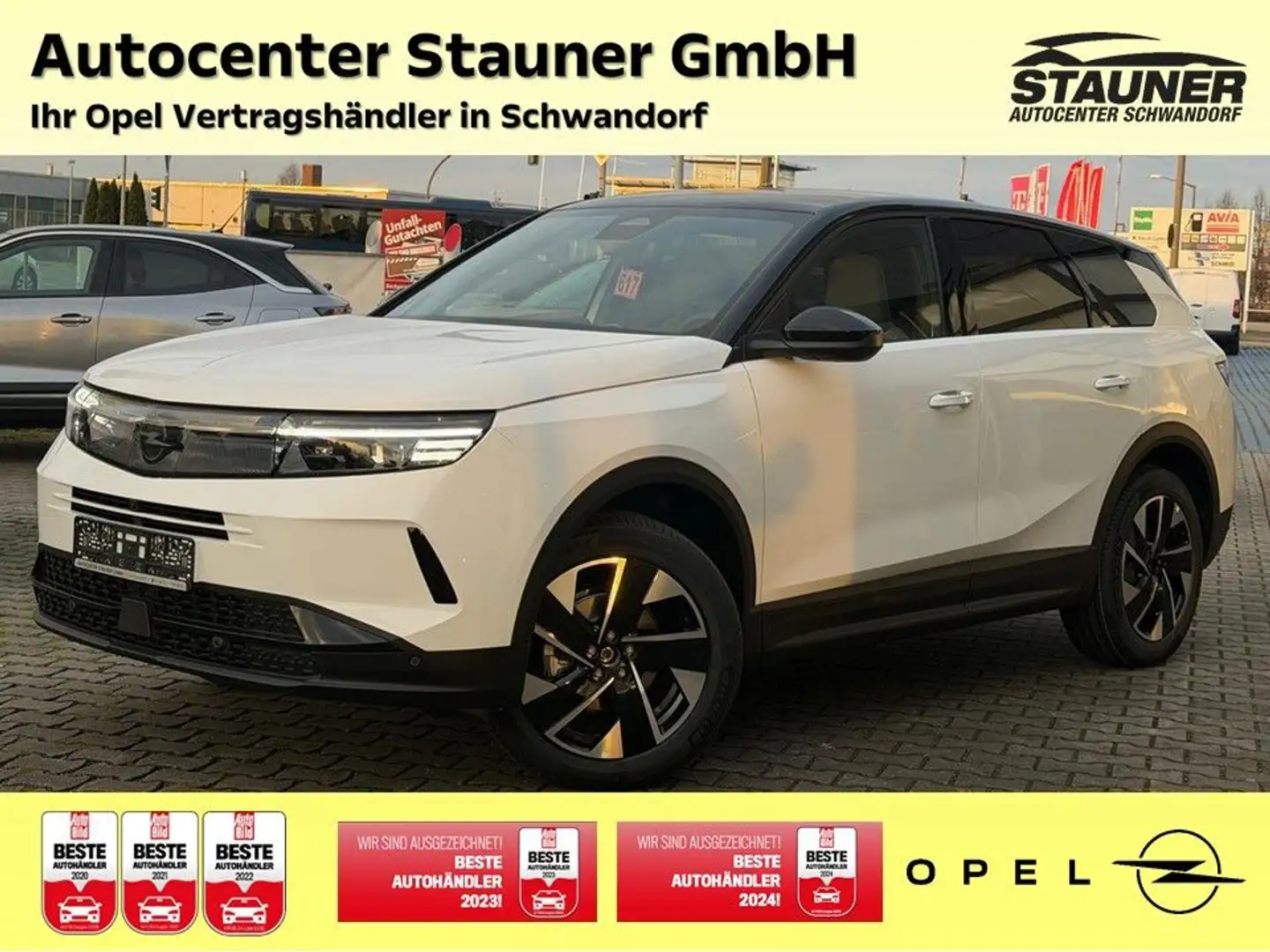 Opel Grandland X Grandland GS Hybrid 145PS AT8*PIXEL BOX*16"TOUCH Bianco - 1