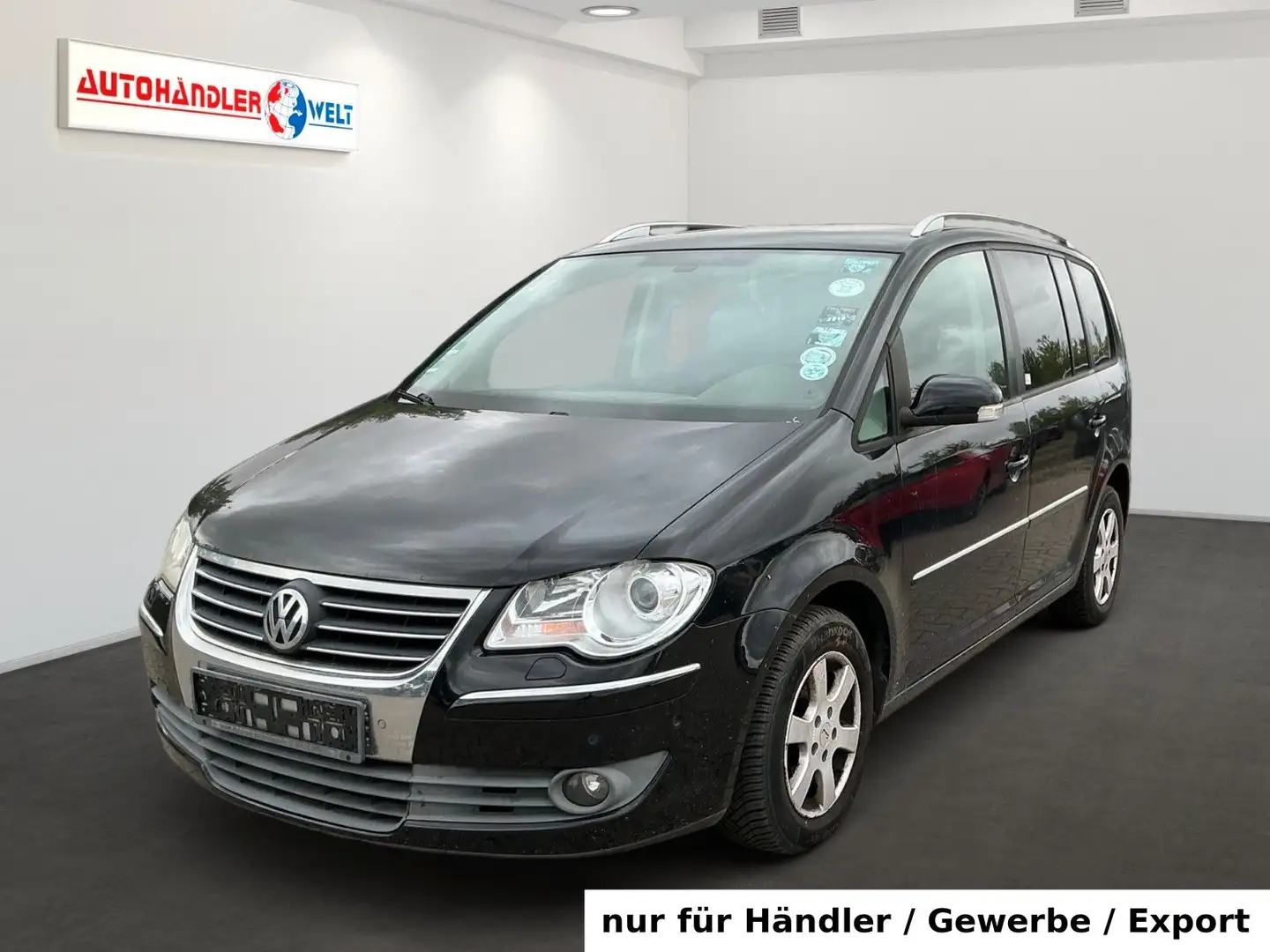Volkswagen Touran 2.0 TDI Highline Xenon PDC AAC SHZ Tempo Schwarz - 1