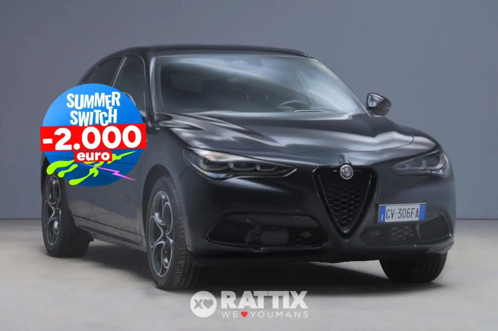 Alfa Romeo Stelvio 2.2 T 210CV Veloce Q4 Auto Nero - 1