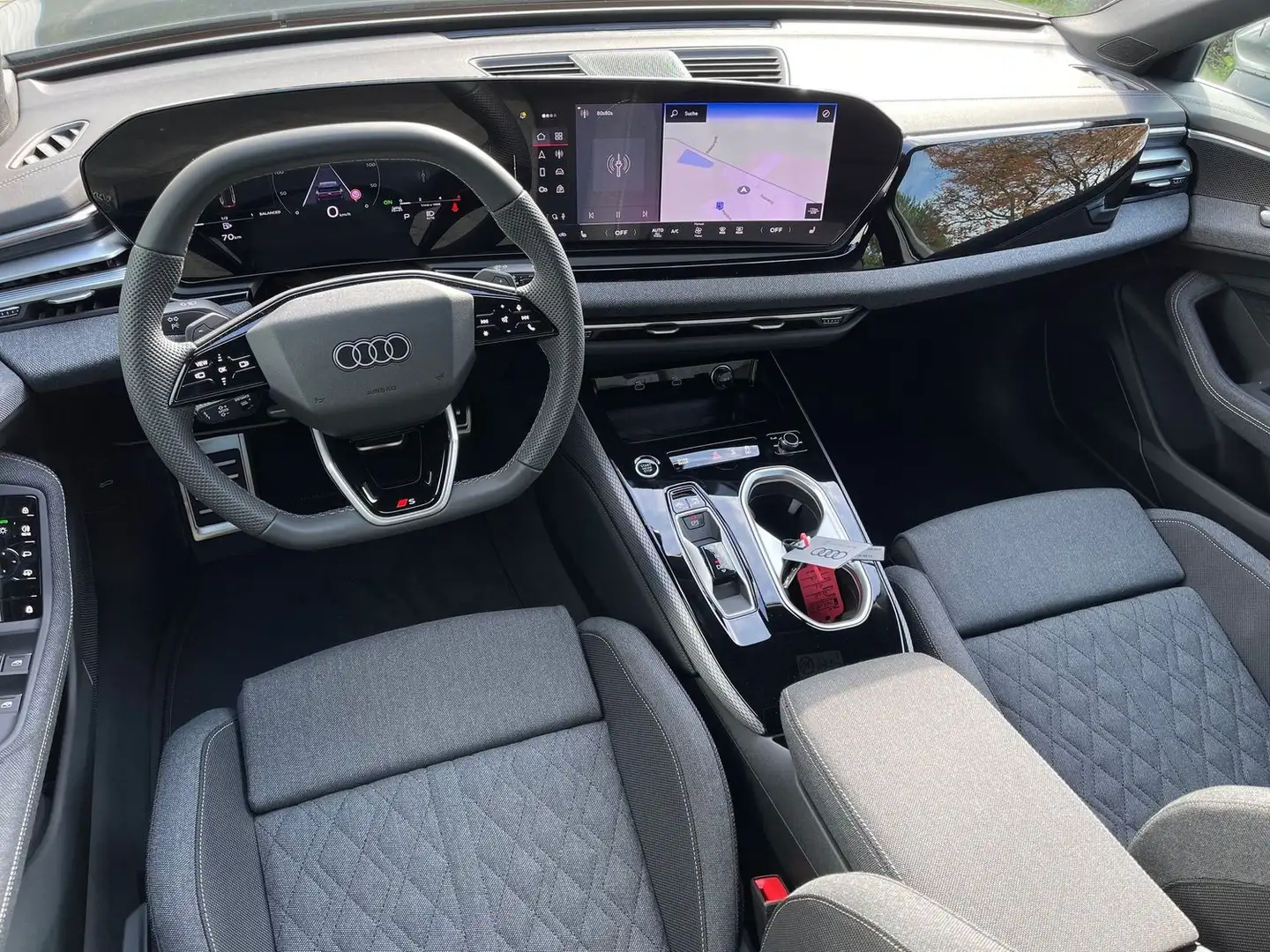 Audi A6 2.0 TDI quattro S line+CAM+KEYLESS+360°+AHK+STANDH Grau - 2