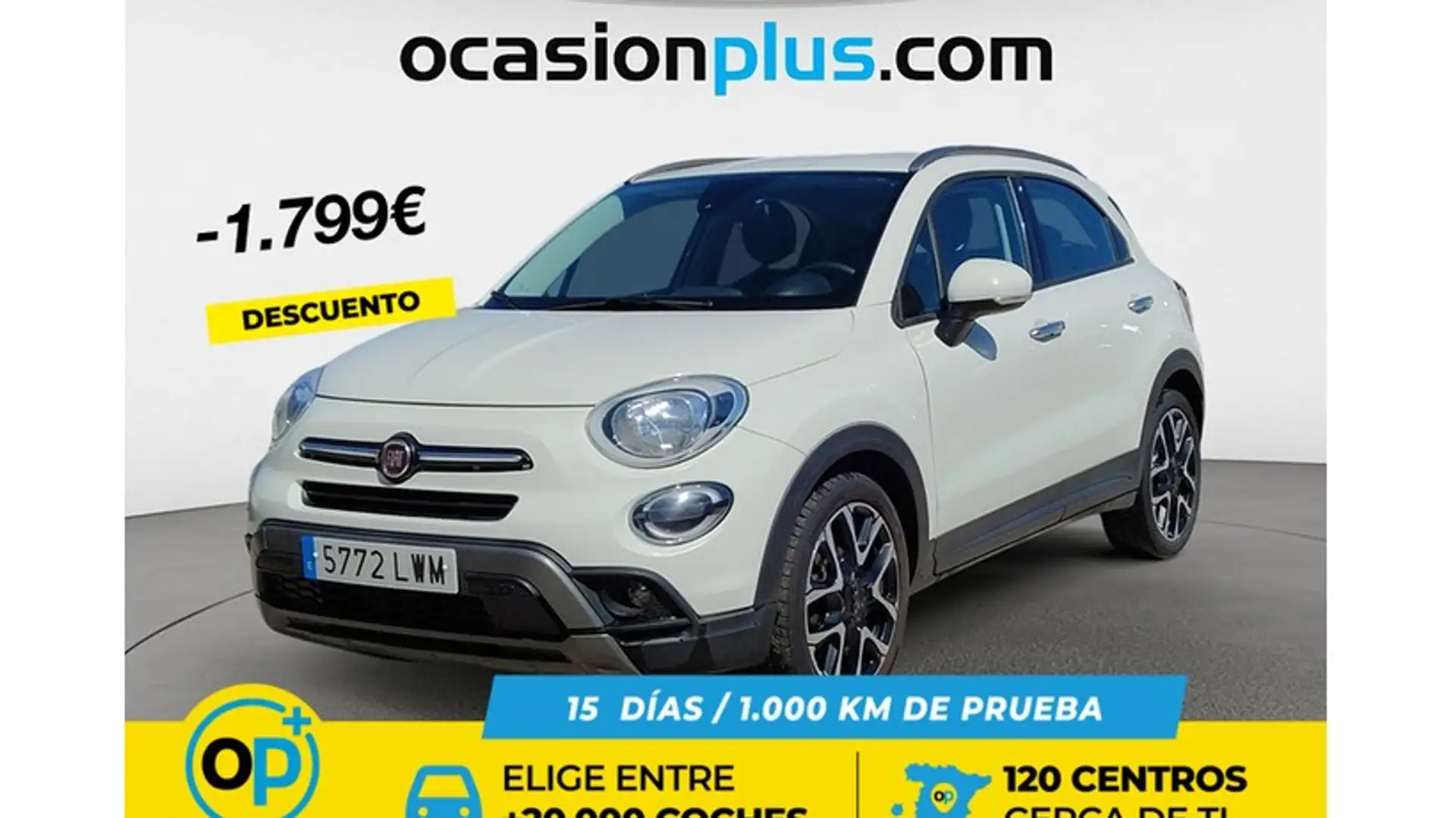 Fiat 500X 1.6Mjt S&S Cross 97kW Blanco - 1