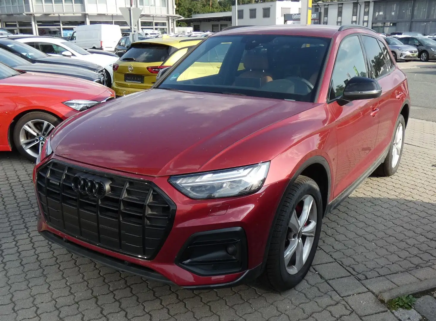 Audi Q5 40 TDI Quattro Advanced Matrix LED Leder Navi Red - 2
