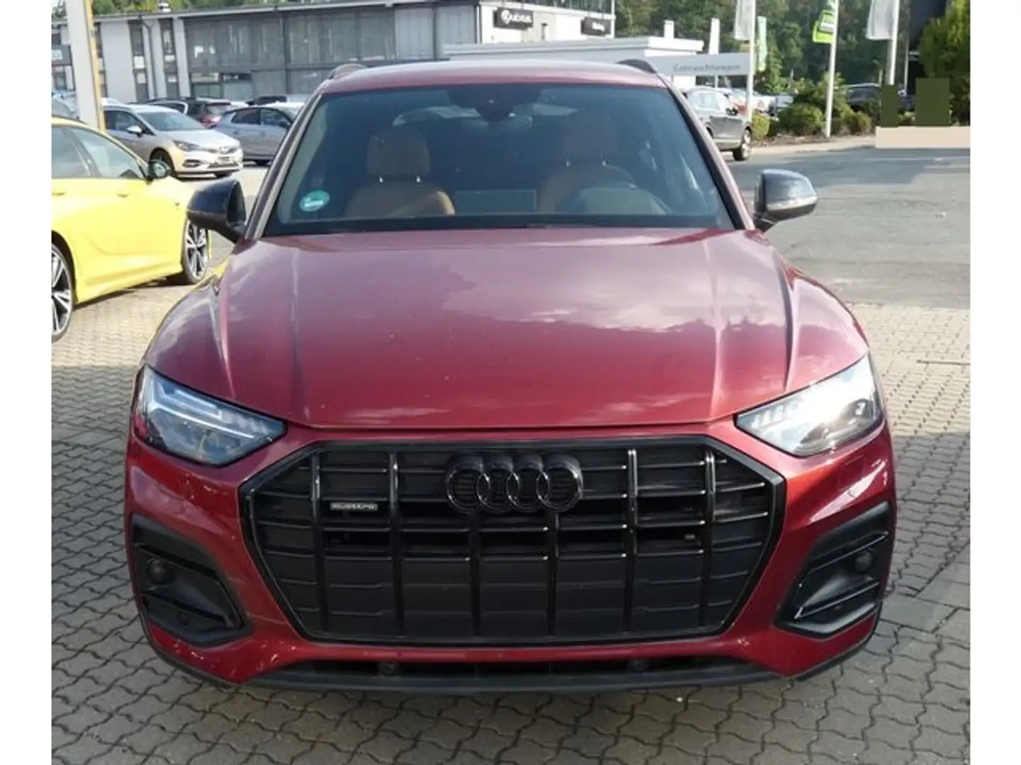 Audi Q5 40 TDI Quattro Advanced Matrix LED Leder Navi Červená - 1