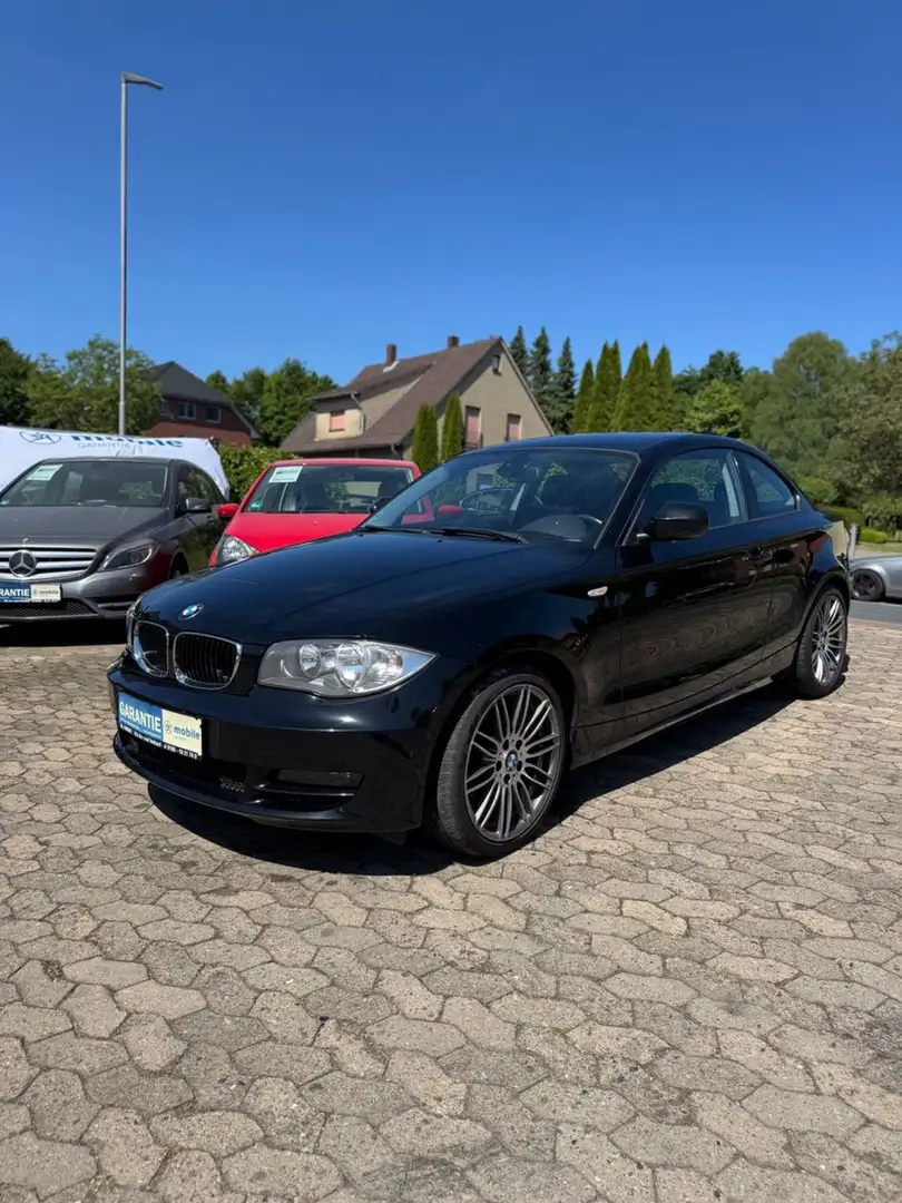 BMW 120 1 Coupe 120i TÜV Inspektion Neu! Ein Vorbesitzer Černá - 2