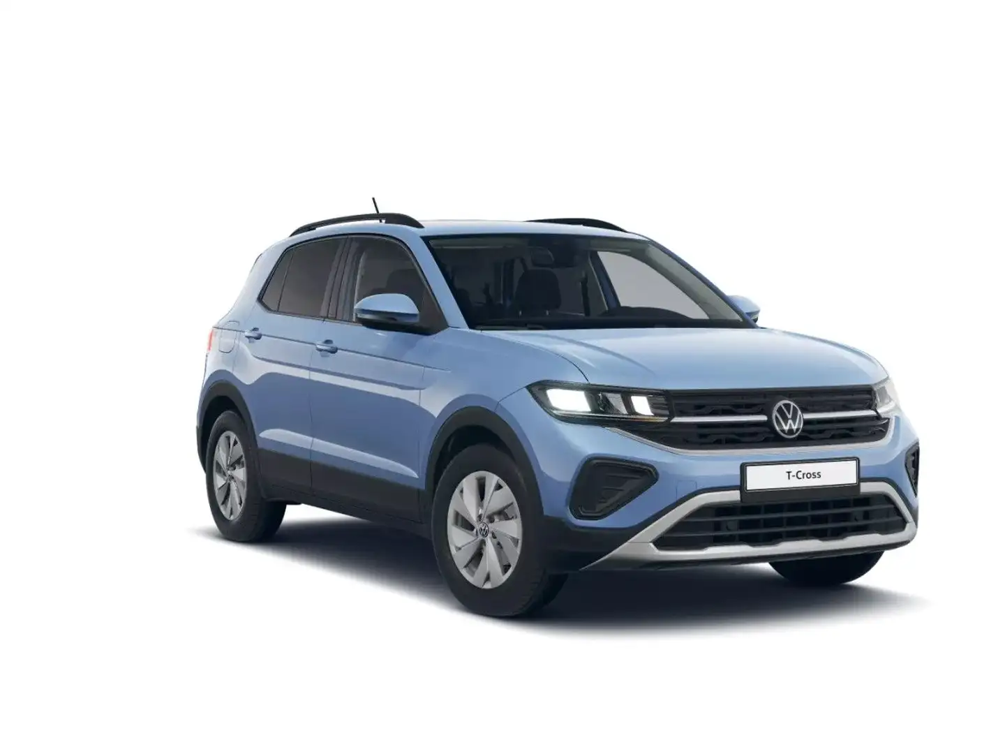 Volkswagen T-Cross LIFE 1.0 TSI 6-Gang AHK ACC LED PDC Navi Blau - 1