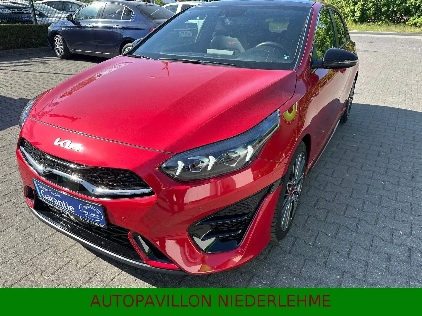 Kia Ceed / cee'd Ceed*GT*T-Leder*LED*Navi*android*Apple*Panorama* Rouge - 2