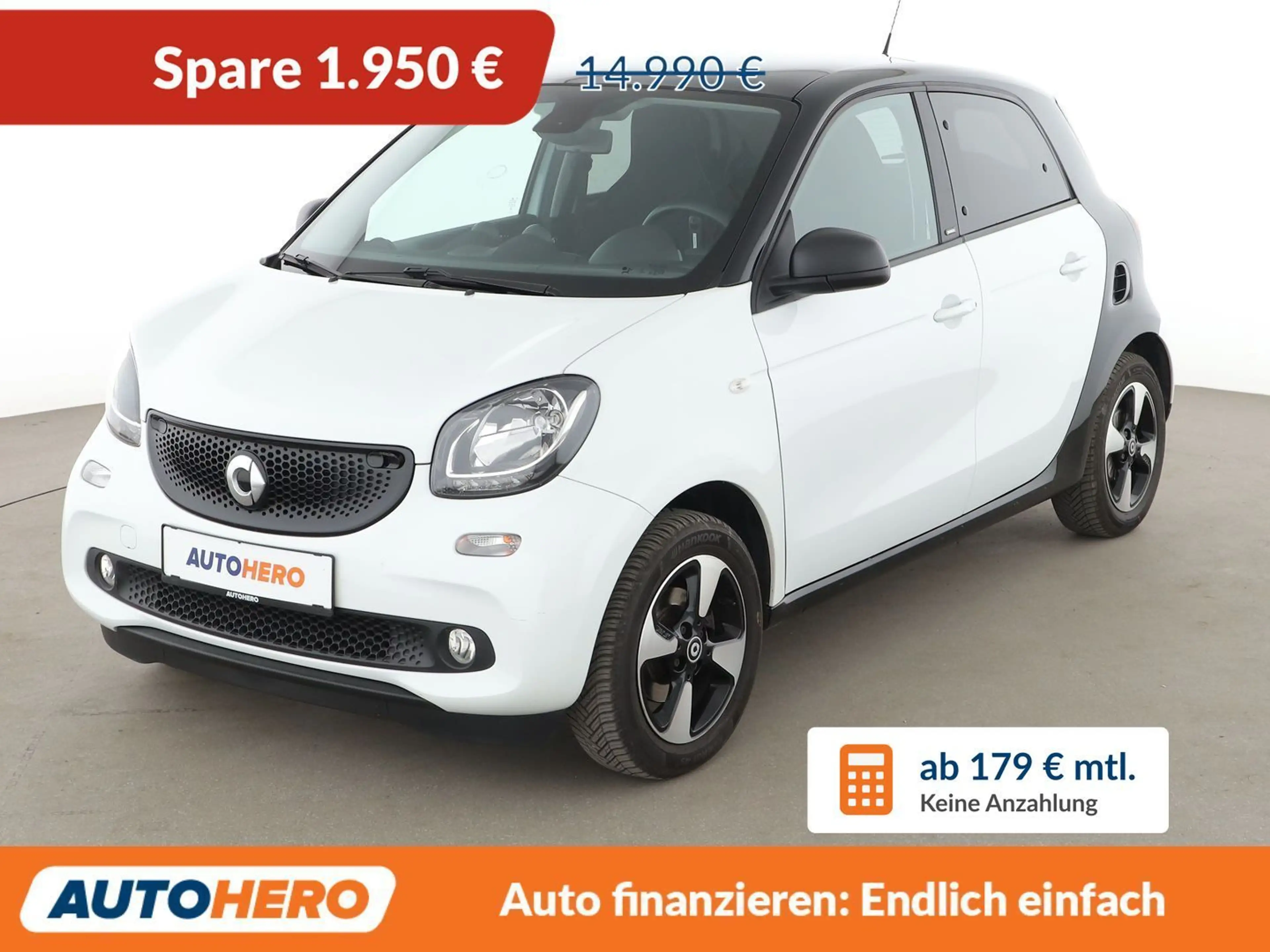 smart forFour 0.9 Turbo passion Aut.*PDC*SHZ*KLIMA*PANO*TEMPO*