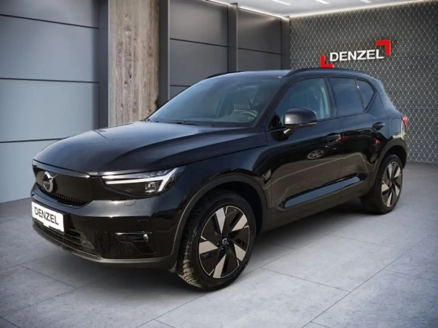 Volvo XC40 Recharge Ultimate, Single Motor Extended Range, El Schwarz - 1