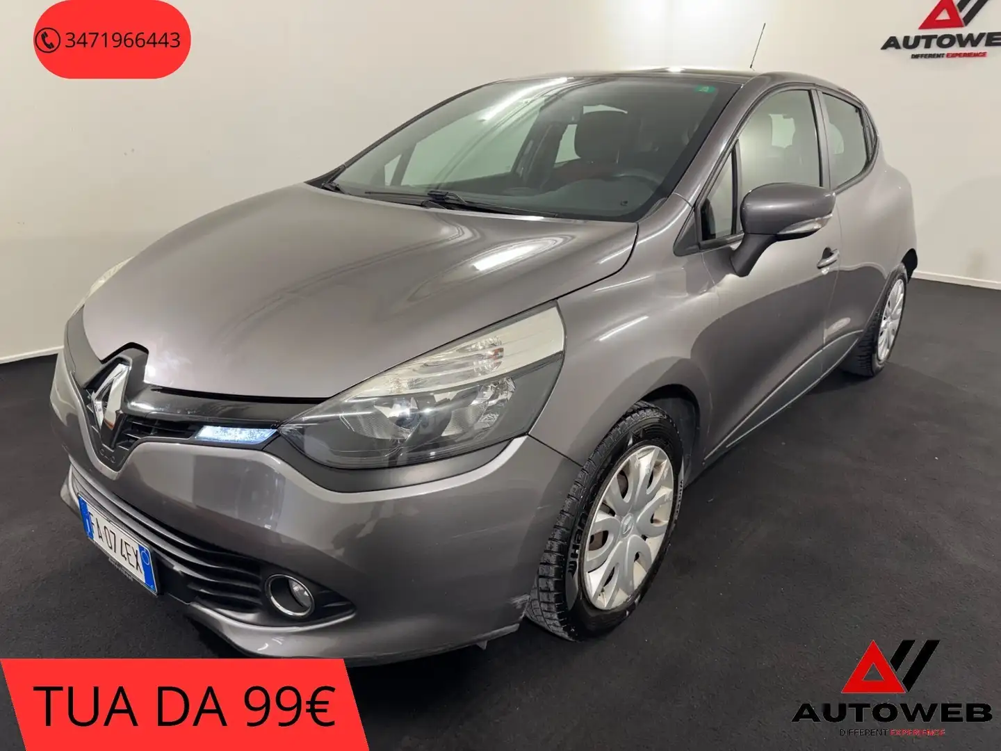 Renault Clio 1.5 dCi 8V 75CV 5 porte *AUTOCARRO* Grigio - 1