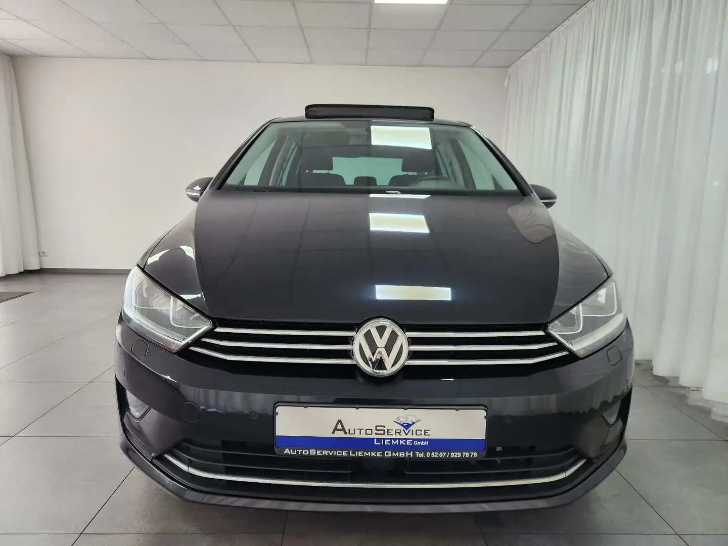 Volkswagen Golf Sportsvan LOUNGE 125PS DSG NAV TEL SHZ PDC Noir - 2