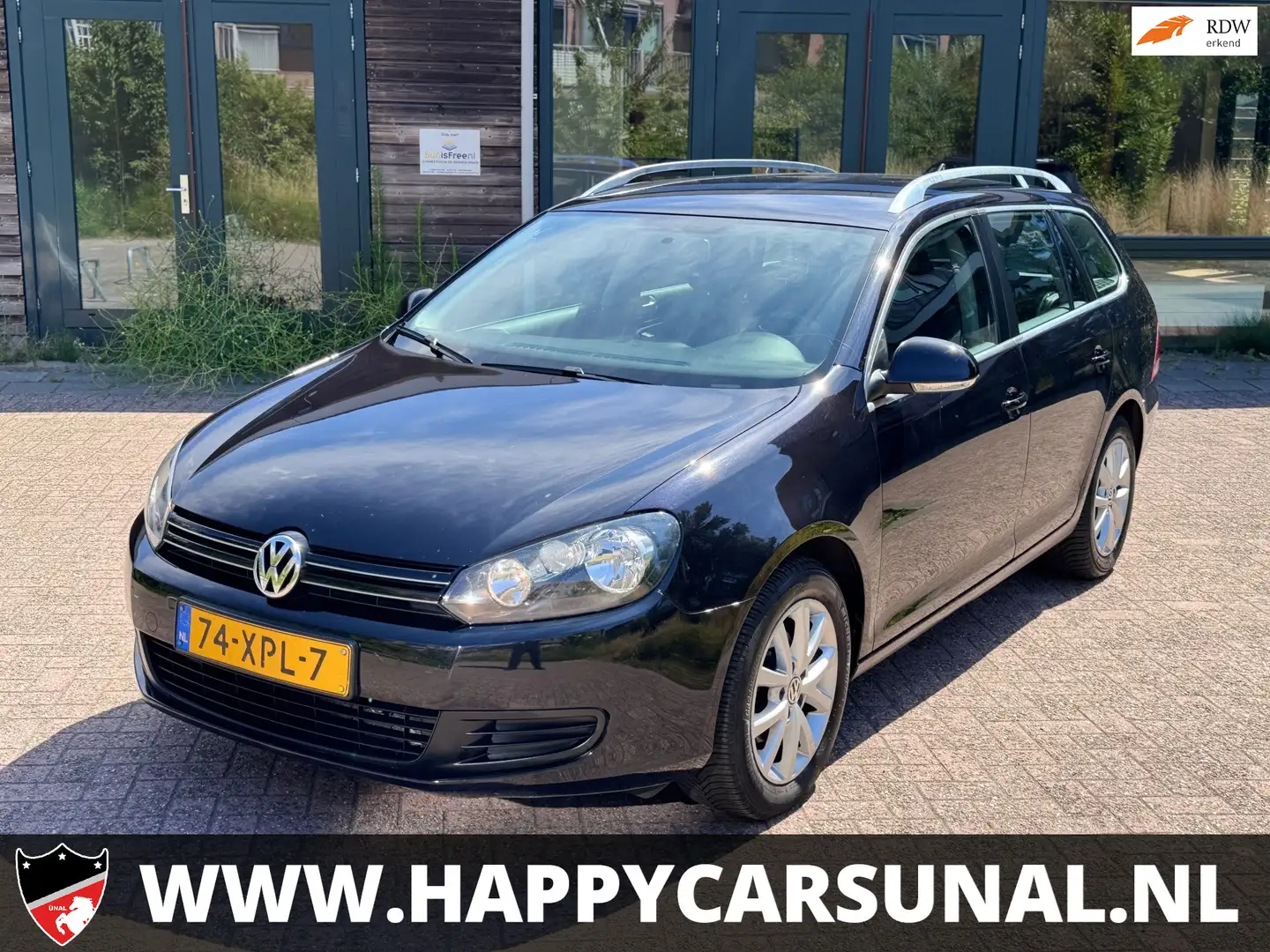 Volkswagen Golf Variant 1.2 TSI Comfortline BlueMotion, AIRCO, NAP, NAVI Zwart - 1