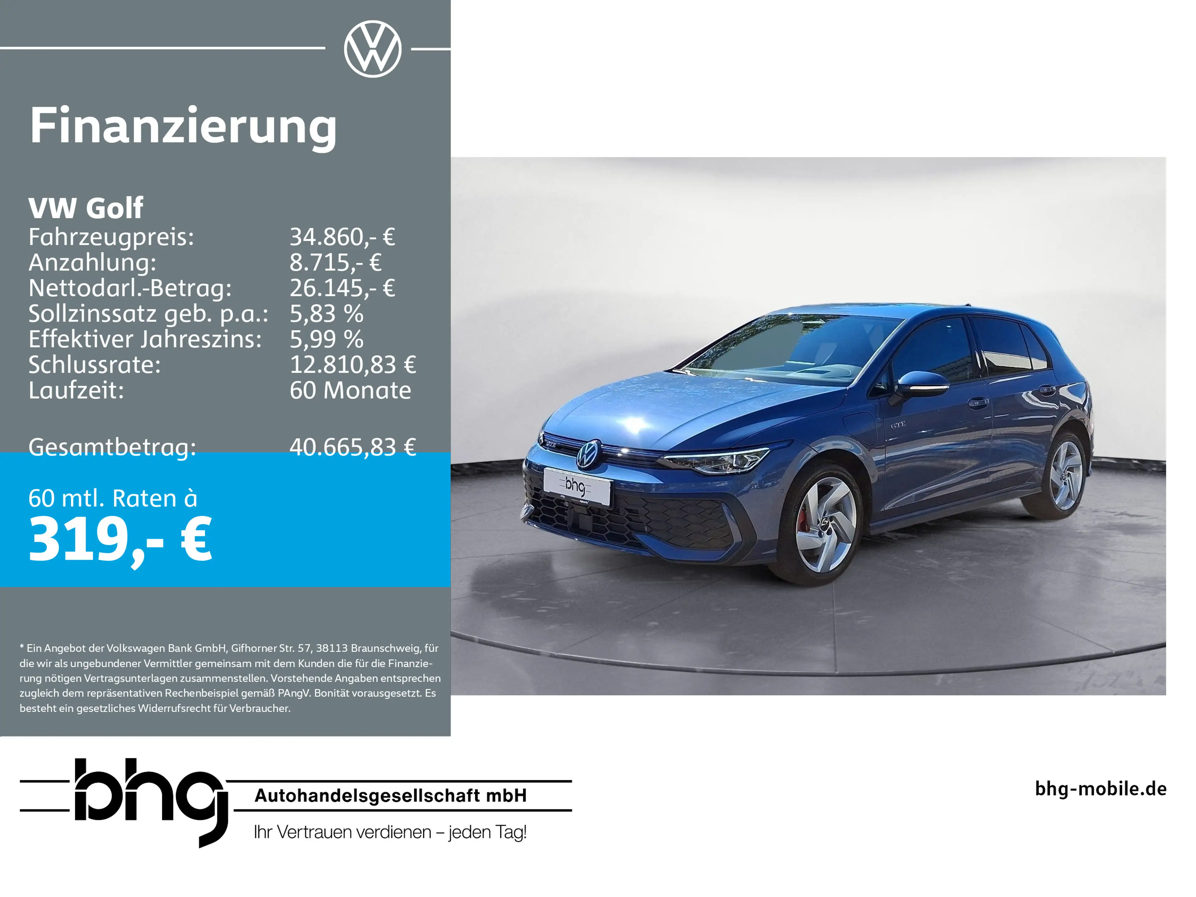 Volkswagen Golf GTE GTE