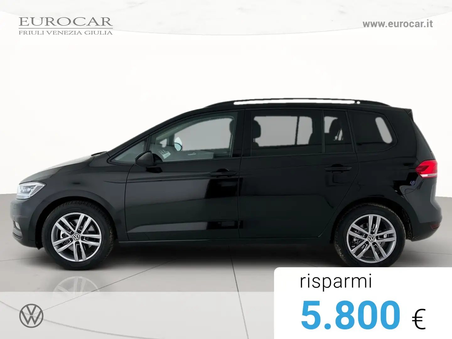 Volkswagen Touran 2.0 tdi edition plus dsg Nero - 2