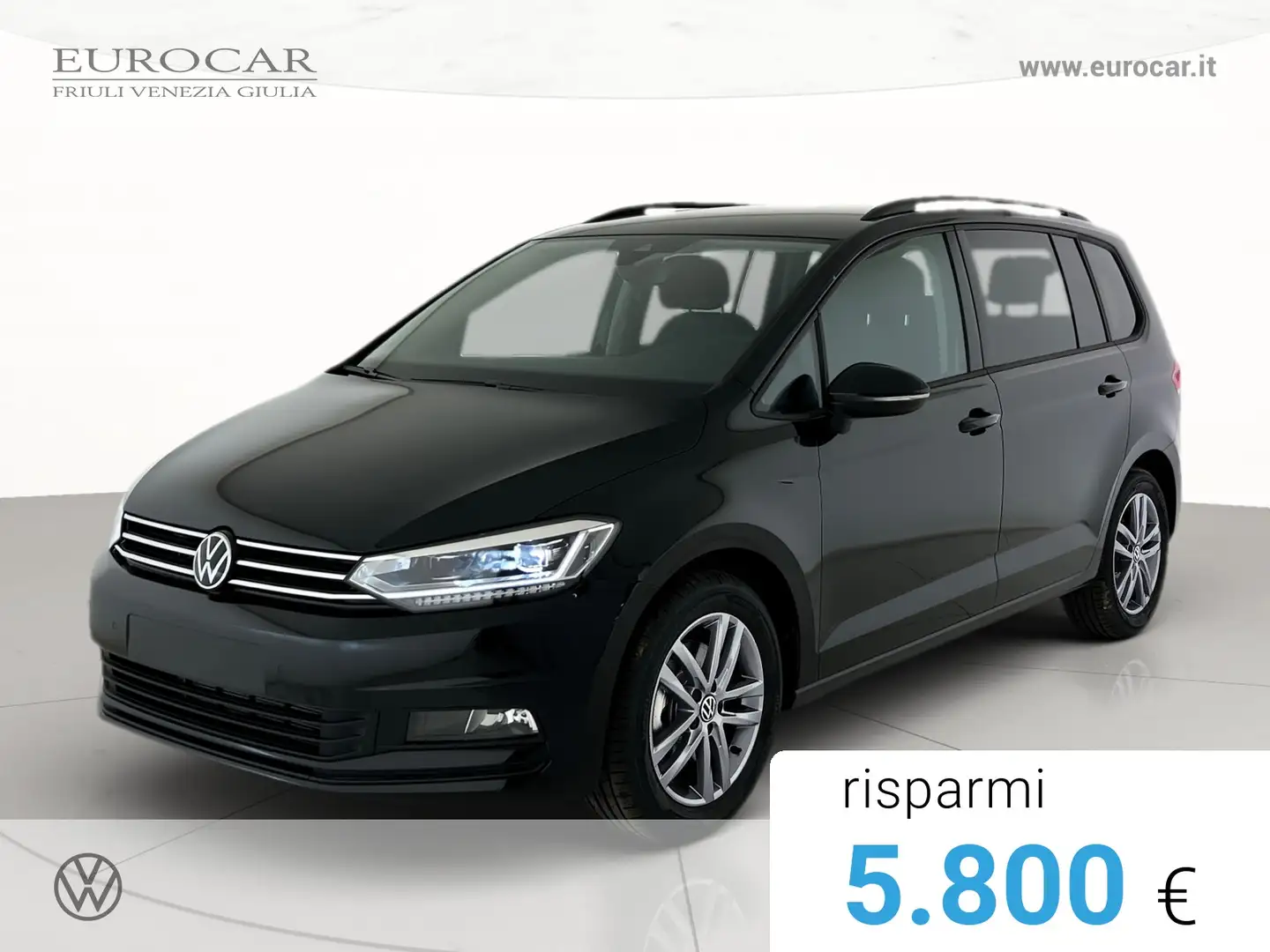 Volkswagen Touran 2.0 tdi edition plus dsg Nero - 1