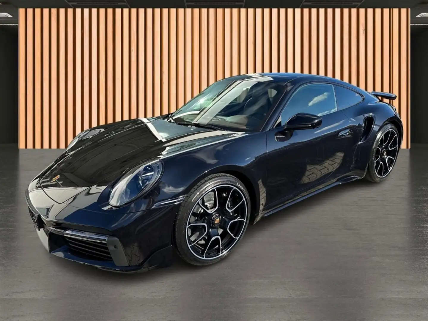 Porsche 911 Turbo S*Clubleder*Burmester*SportDesign Negro - 1