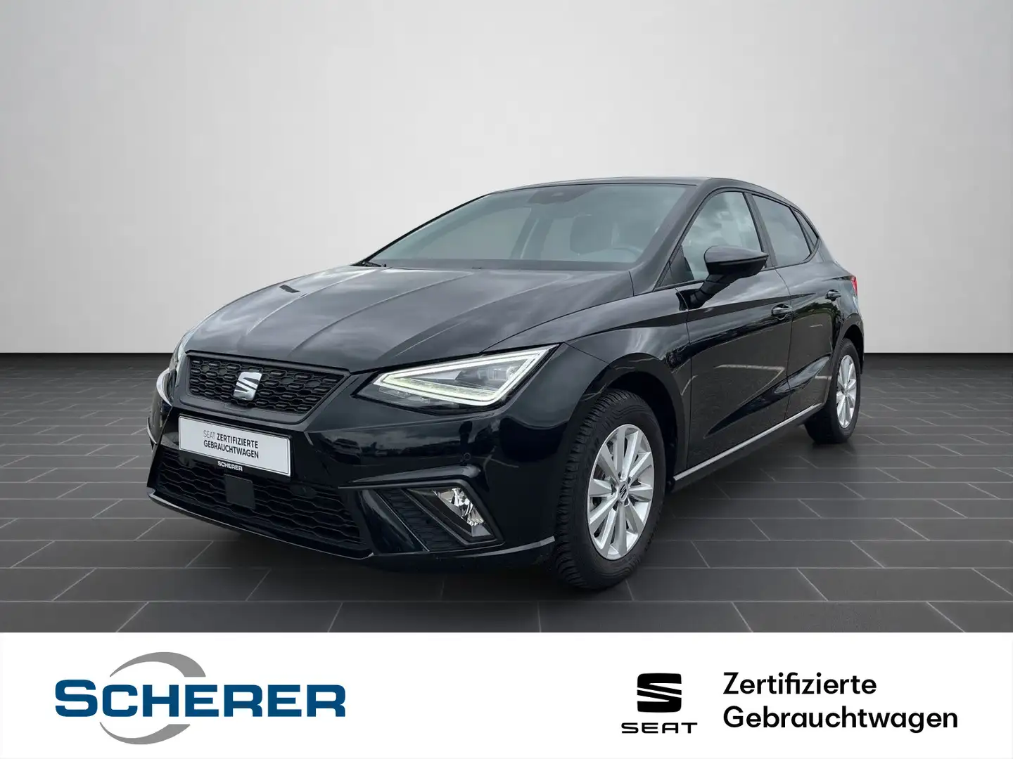 SEAT Ibiza Style 1.0 TSI LED NAVI RFK EPH ACC KESSY Schwarz - 1
