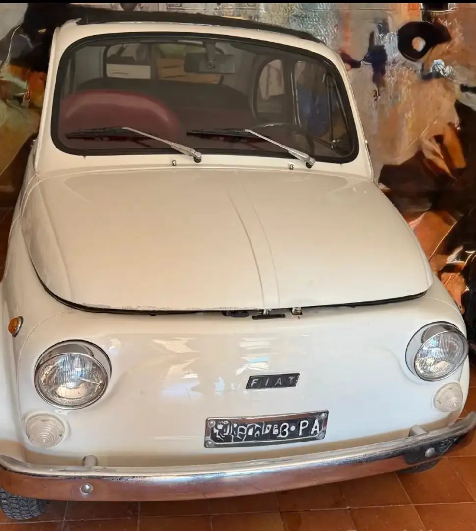 Fiat Cinquecento R Blanc - 1