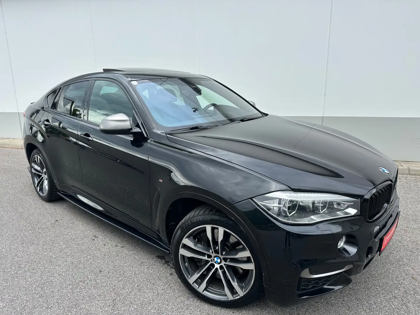 BMW X6 M M50 d // H&K // KAM // LED // HEAD-UP // KREDIT // Noir - 2