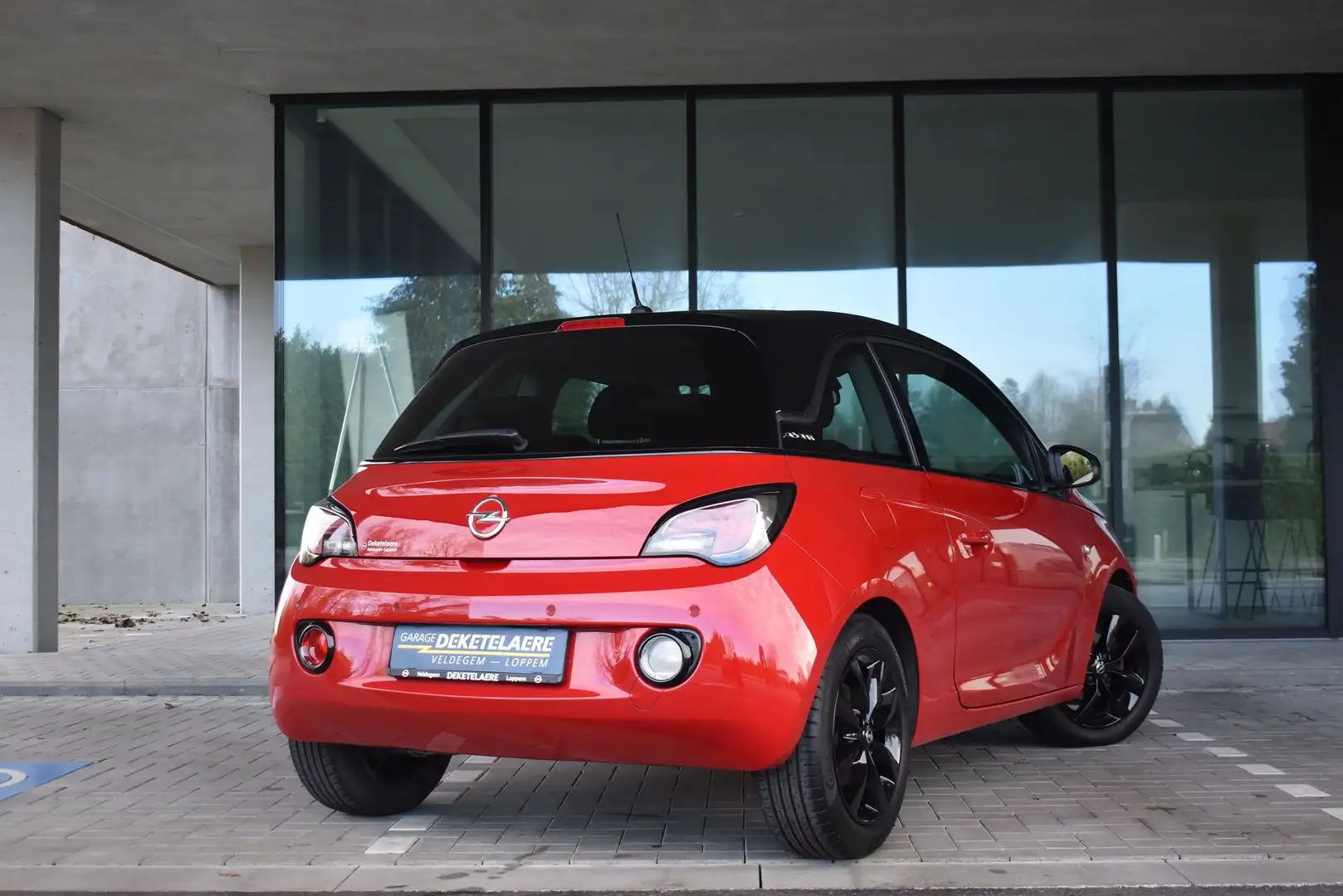 Opel Adam 1.0 S/S  Jam 90pk*CarPlay*Parkeersensoren*CruiseC Rouge - 2