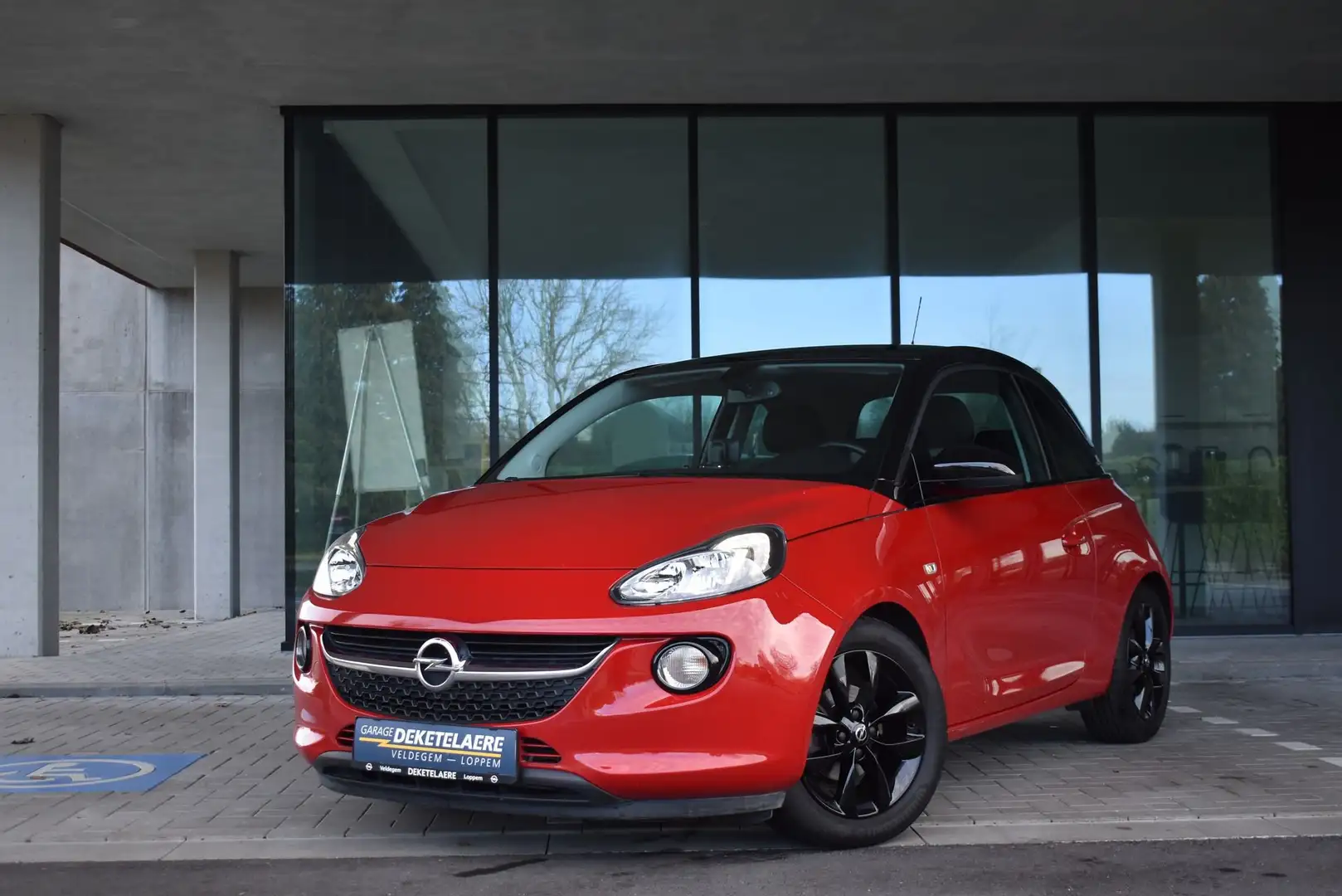 Opel Adam 1.0 S/S  Jam 90pk*CarPlay*Parkeersensoren*CruiseC Rouge - 1