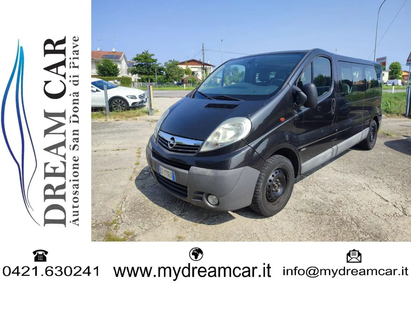 Opel Vivaro 2.0 CDTI 120CV PC-TN Combi 9 posti Nero - 1