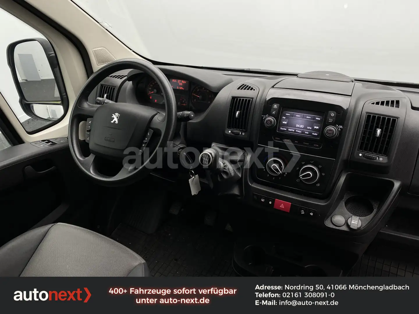 Peugeot Boxer 2.2 HDI L1H1 KAMERA+NAVI+STANDHZG. 8265 Černá - 2