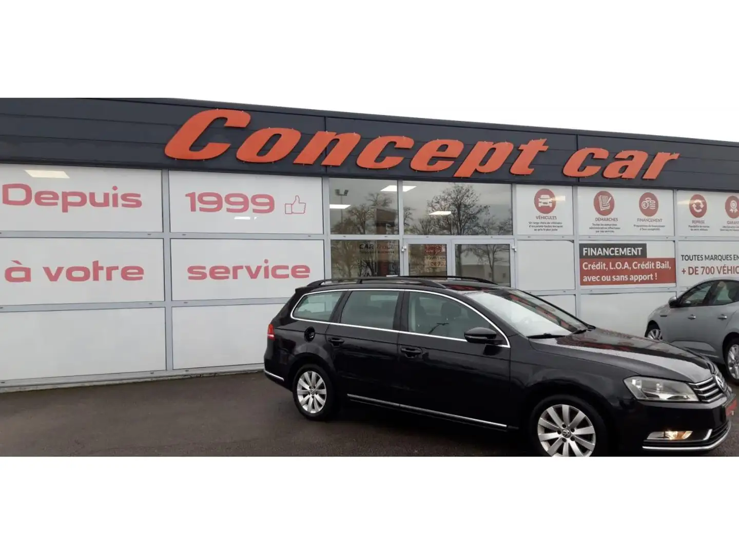 Volkswagen Passat Confortline 1.6TDI 105cv SW Negru - 1