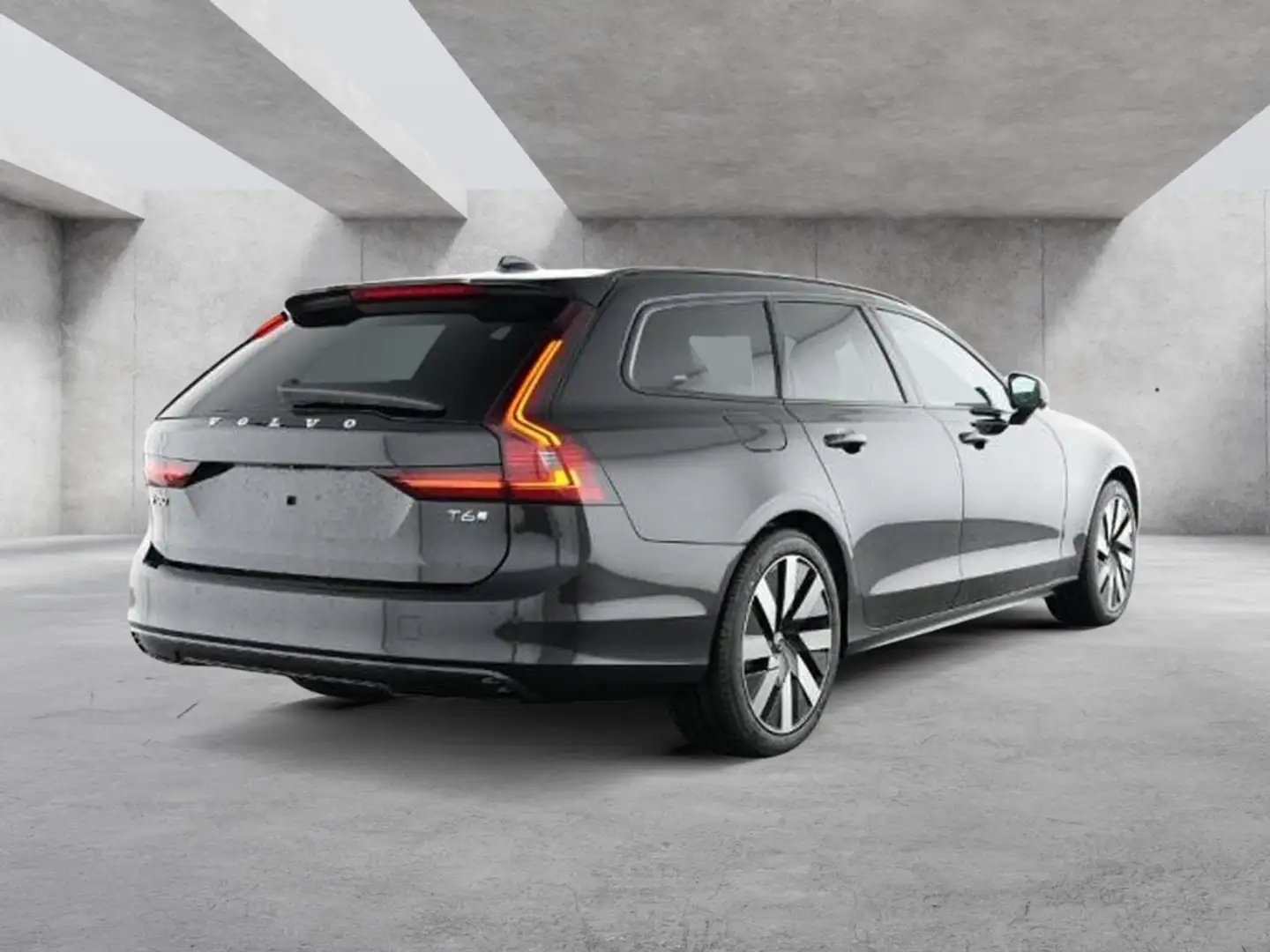 Volvo V90 T6 Plus Dark Recharge Plug-In Hybrid AWD Schwarz - 2