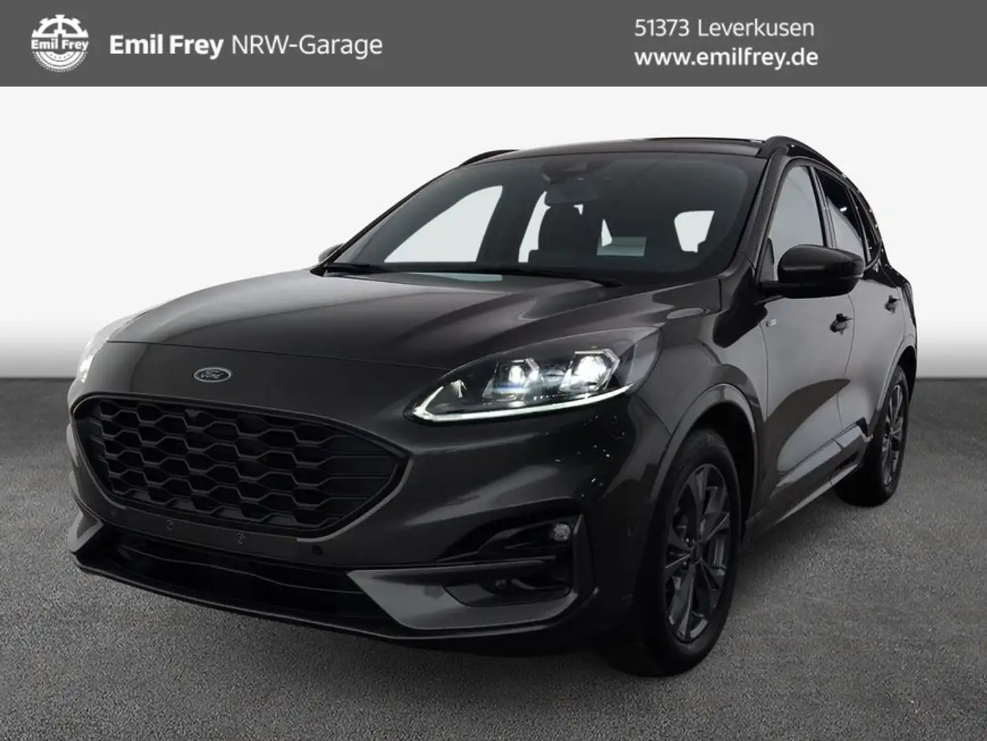 Ford Kuga 2.0 EcoBlue Aut. ST-LINE, AHK, Shz, Gjr Grijs - 1