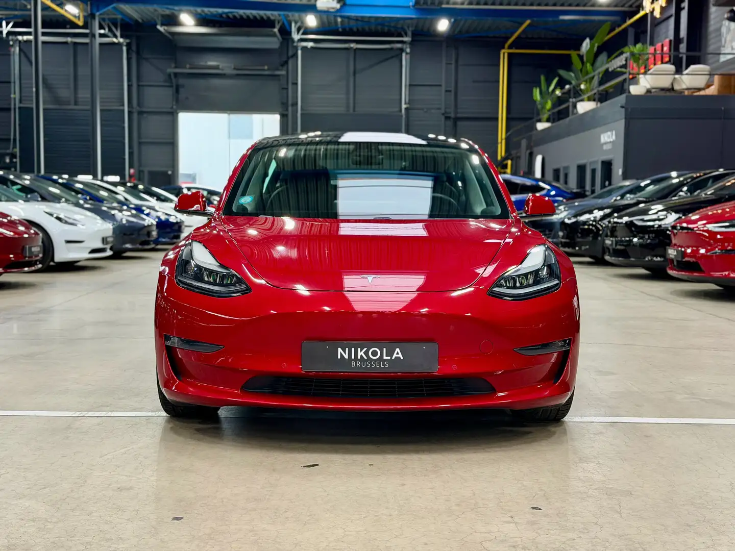 Tesla Model 3 LONG RANGE AWD - FACELIFT Rot - 2