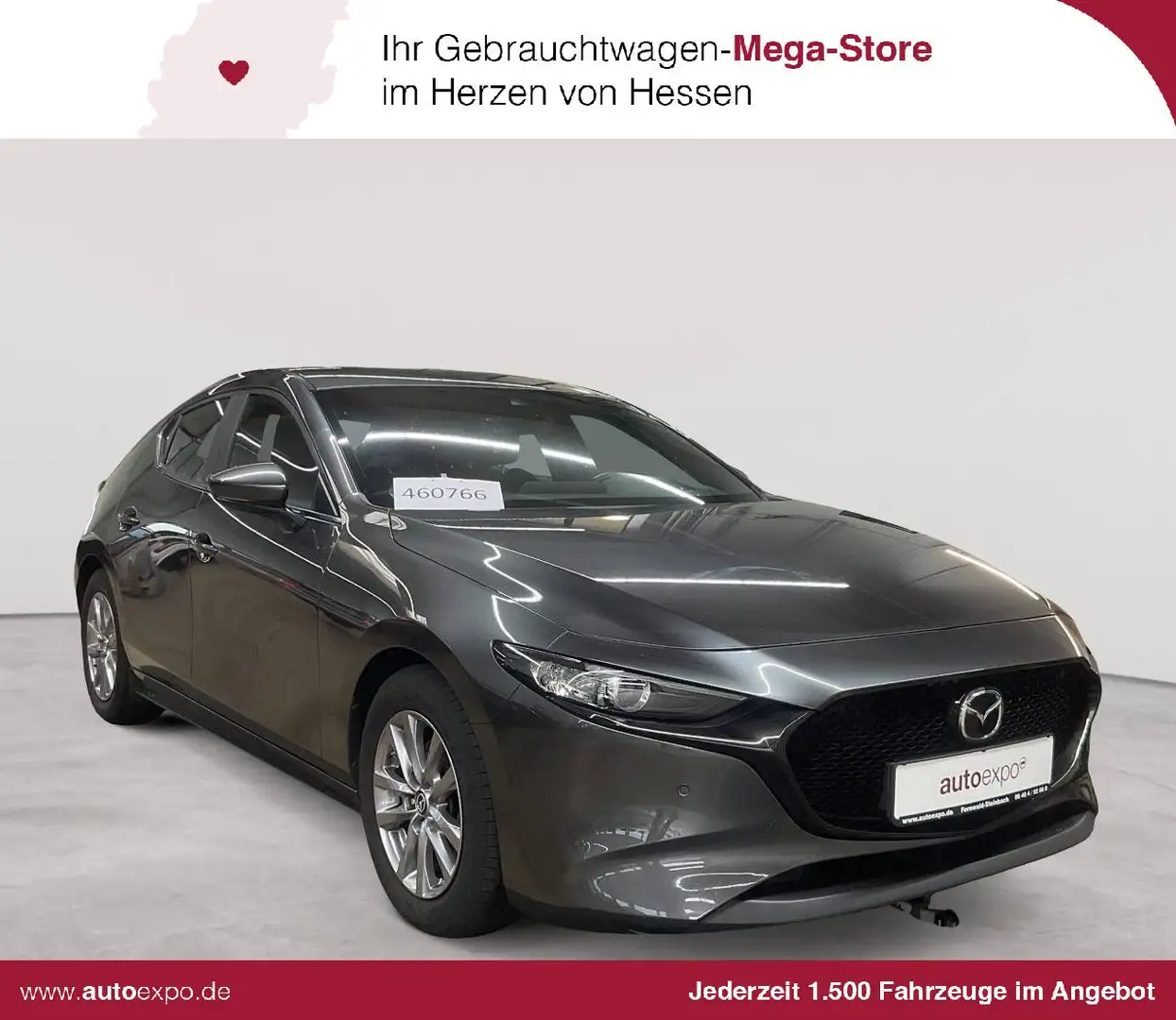 Mazda 3 3 SKYACTIV-D 1.8 SELECTION Navi SHZ Gris - 1