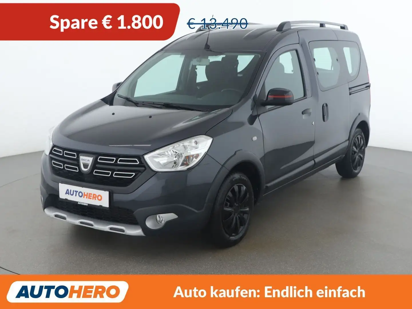 Dacia Dokker 1.6 SCe Stepway Charisma Grau - 1