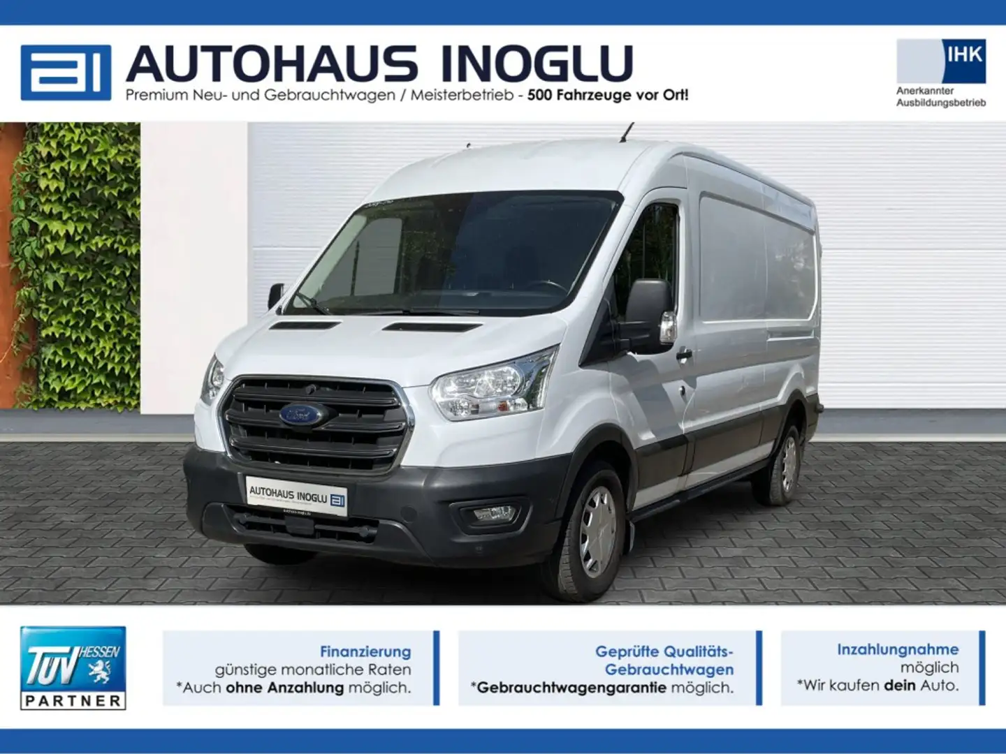 Ford Transit 350 L3H2*Active Park Assist*Express-Line* Blanc - 1