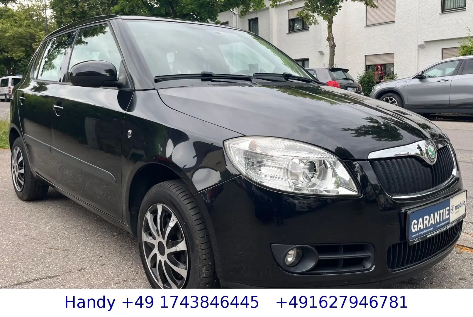 Skoda Fabia 1.2i Ambiente /Klima/ZV/1.HAND/TÜV AU NEU Schwarz - 2