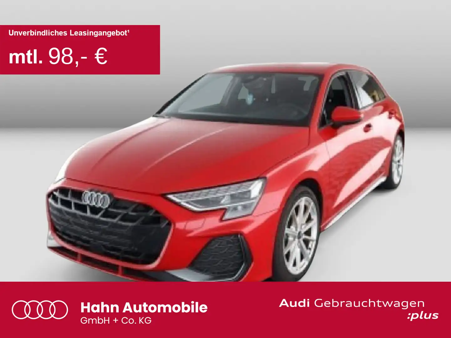 Audi A3 35 TFSI S line LED CAM Navi Sitzh Rot - 1