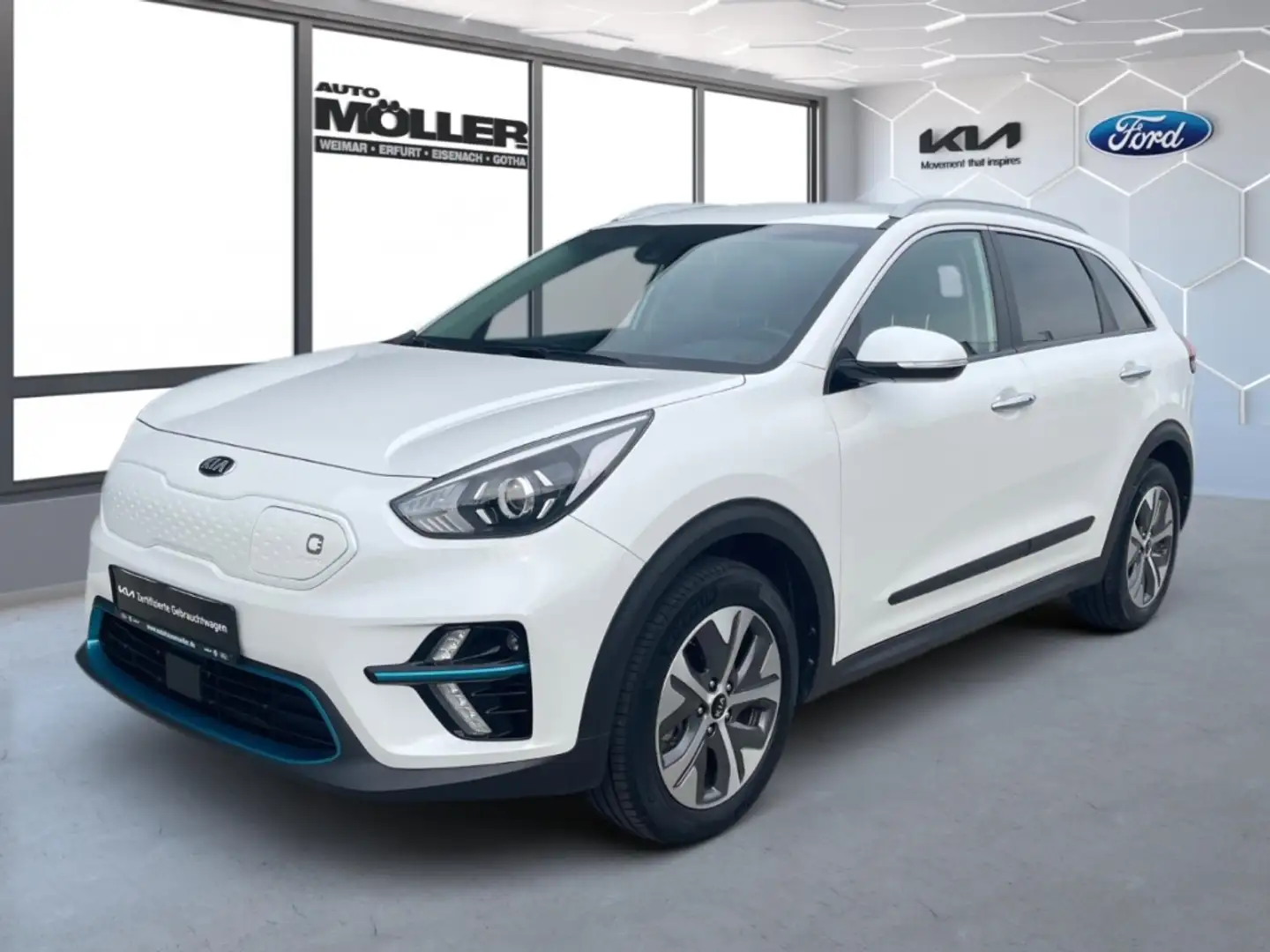 Kia Niro EV 204 Vision 3PH Pluspaket Navi Rückfahrkam. Klim Blanco - 2