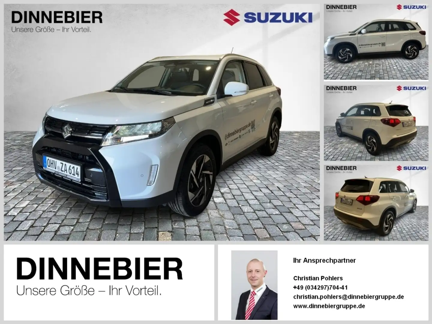 Suzuki Vitara Comfort+ (MT)  *6 Jahre Garantie* Weiß - 1