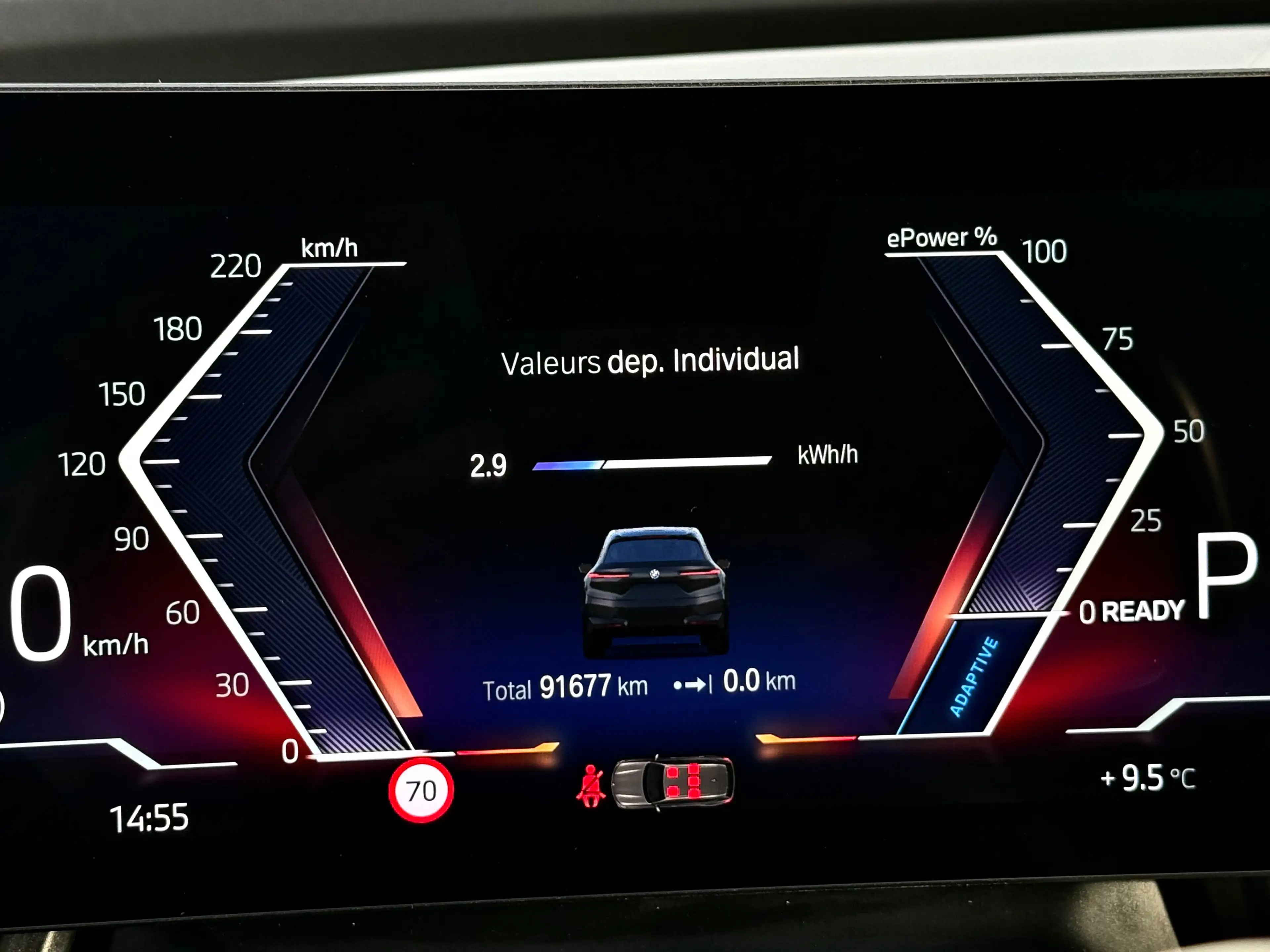 BMW iX XDrive40 !! FULL OPT !! PANO H&K HUD DISTR CARPLAY — photo 12