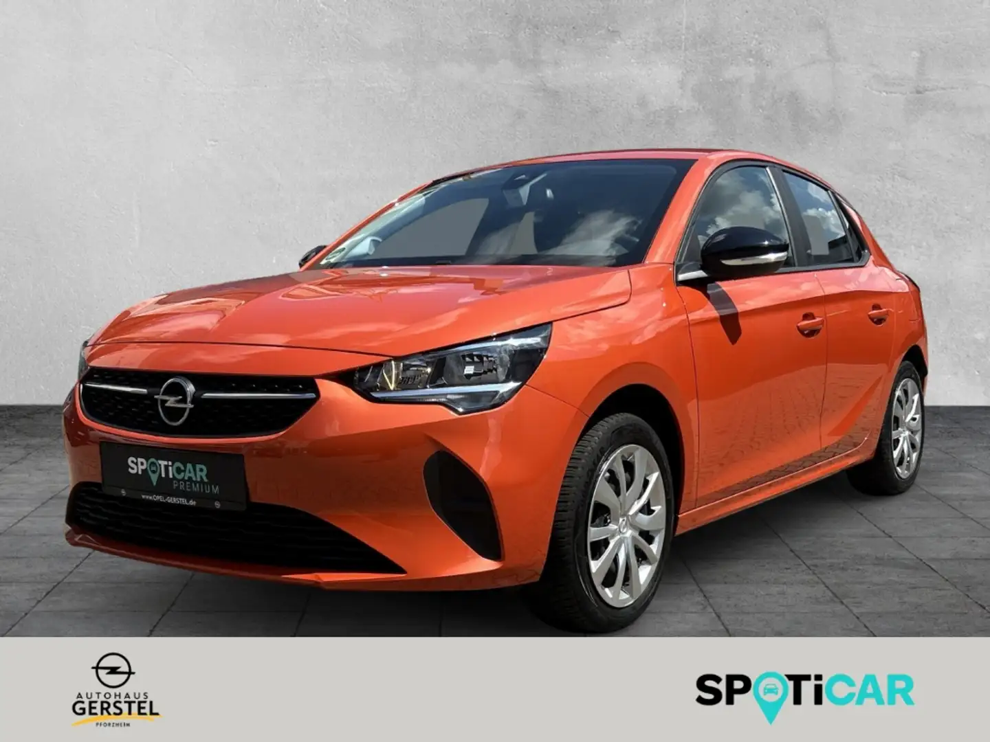 Opel Corsa Edition ALLWETTER SHZ CAM LHZ KLIMAAUTOMATIK Orange - 1