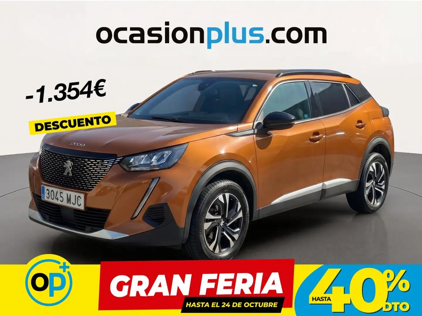 Peugeot 2008 1.2 PureTech S&S Allure Pack EAT8 130 Naranja - 1