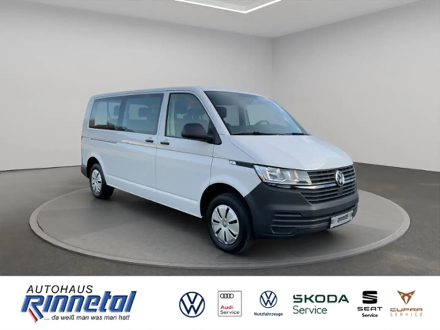 Volkswagen T6 Kombi 2.0 TDI 9 SITZE+GG 3T+CLIMATIC+ZUHEIZER+PDC+LORDO Weiß - 2